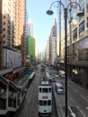 Busy Road in North Point, Hong Kong